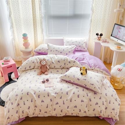 91家纺网 家纺一手货源 找家纺 （总）顾里家纺 2023新款40支13372全棉印花四件套-第二批