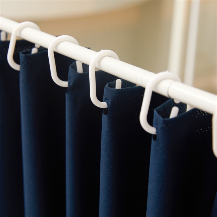 91家纺网 家纺一手货源 找家纺 世婕 2025新款超强涂层遮光学生床帘式蚊帐 涂层藏青