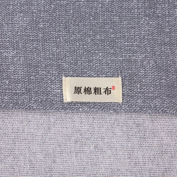91家纺网 家纺一手货源 找家纺 首爱家纺 2025新款原棉纯棉粗布床单纯棉单床单 浅灰