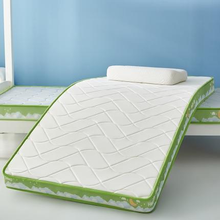 依诺床垫 2023新款乳胶海绵床垫云海款（学生床） 云海-绿白
