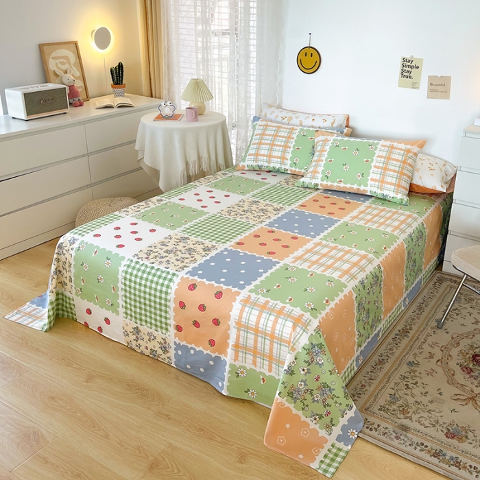 91家纺网 家纺一手货源 找家纺 （总）感遇家纺 2022新款全棉印花四件套