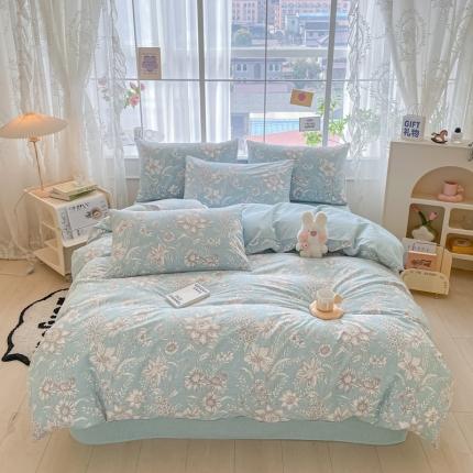 91家纺网 家纺一手货源 找家纺 （总）柠馨 2023新款13376全棉单被套