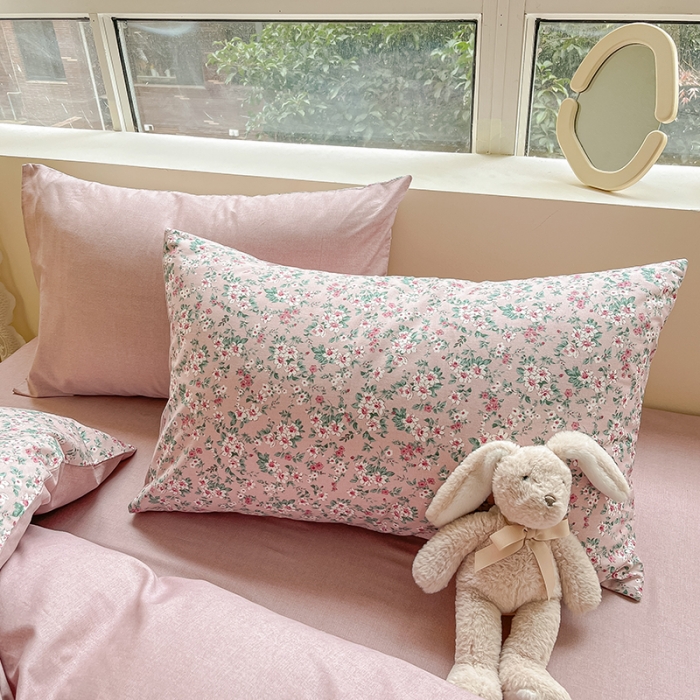 91家纺网 家纺一手货源 找家纺 柠馨 2023新款13376全棉单被套 扶摇紫