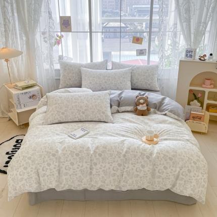 柠馨 2023新款13376全棉单被套 可爱森林