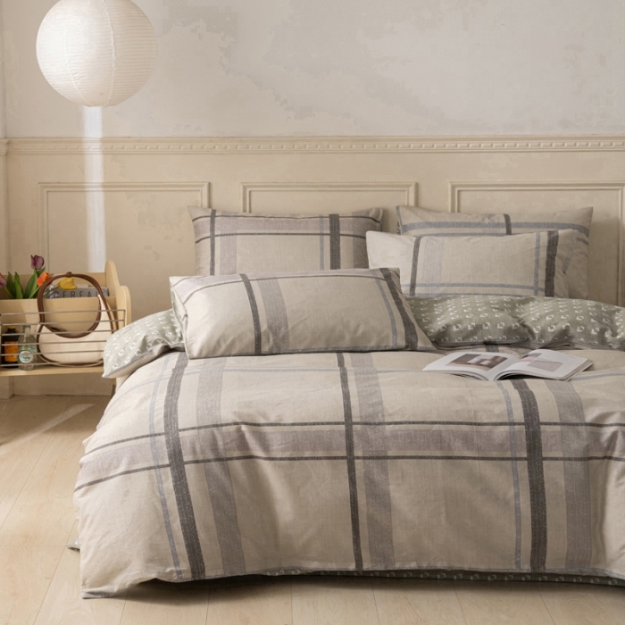 91家纺网 家纺一手货源 找家纺 柠馨 2023新款13376全棉单被套 格森