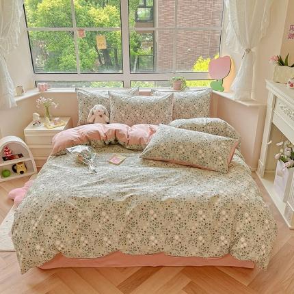 柠馨 2023新款13376全棉单被套 墨笙