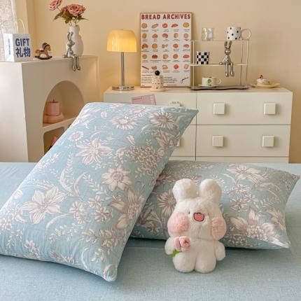 91家纺网 家纺一手货源 找家纺 （总）柠馨 2023新款13376全棉单品枕套