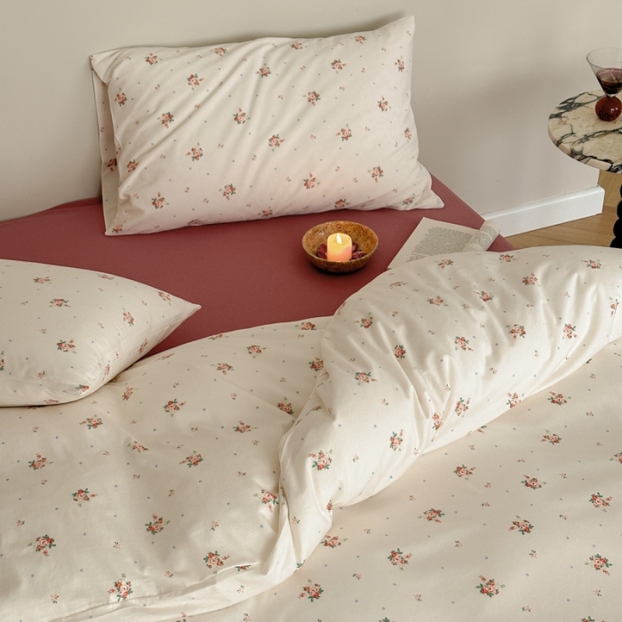 91家纺网 家纺一手货源 找家纺 爱丽丝 2023新款全活性印花全棉a类母婴级针织棉四件套 芭蕾舞曲