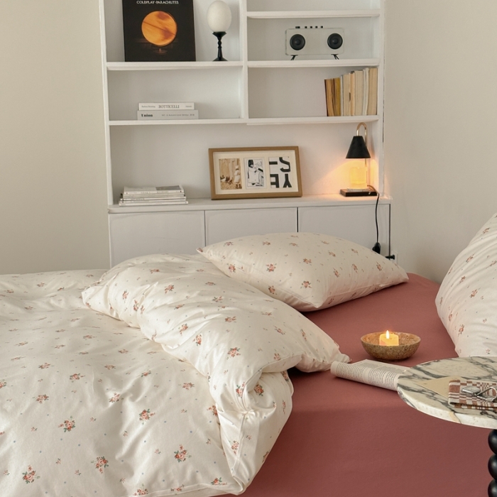 91家纺网 家纺一手货源 找家纺 爱丽丝 2023新款全活性印花全棉a类母婴级针织棉四件套 芭蕾舞曲