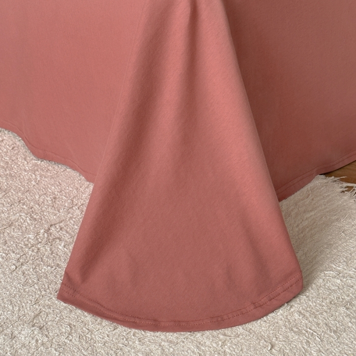 91家纺网 家纺一手货源 找家纺 爱丽丝 2023新款全活性印花全棉a类母婴级针织棉四件套 草莓花花