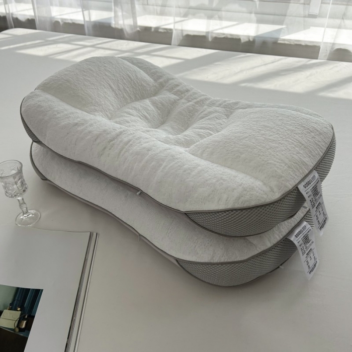 91家纺网 家纺一手货源 找家纺 （总）星芯合家纺 2024新款凉感双面软管安睡枕