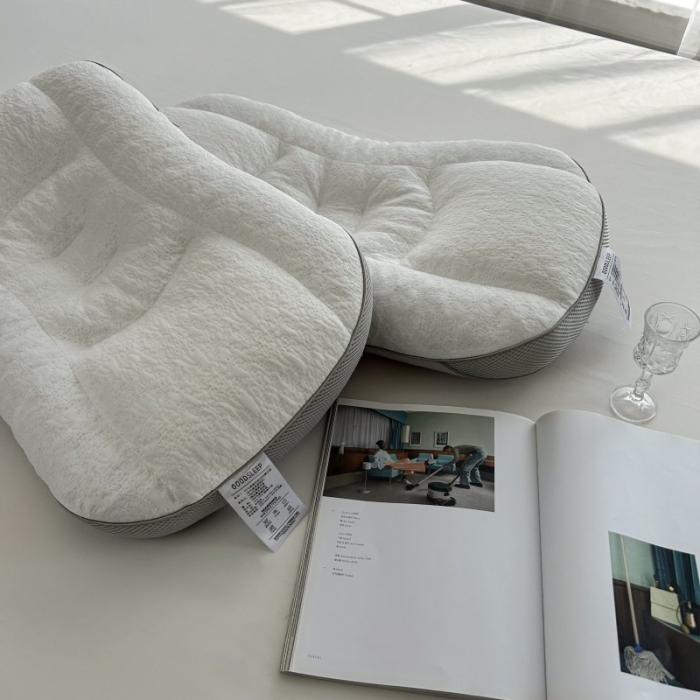 91家纺网 家纺一手货源 找家纺 （总）星芯合家纺 2024新款凉感双面软管安睡枕