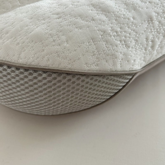 91家纺网 家纺一手货源 找家纺 星芯合家纺 2024新款凉感双面软管安睡枕白色