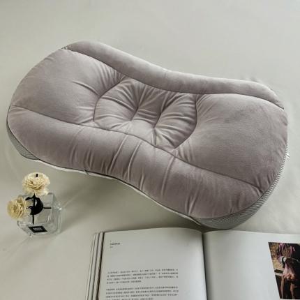 星芯合家纺 2024新款凉感双面软管安睡枕咖色