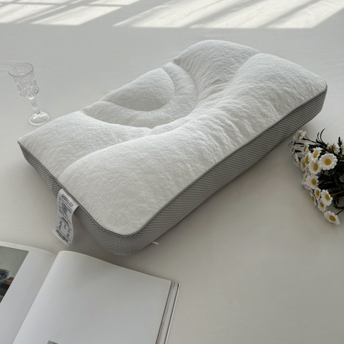 91家纺网 家纺一手货源 找家纺 （总）星芯合家纺 2024新款凉感双面反弓软管枕