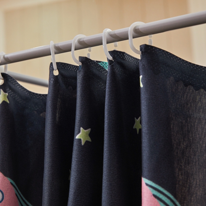 91家纺网 家纺一手货源 找家纺 千逸虹 2024新款印花遮光坐床回底蚊帐 太空