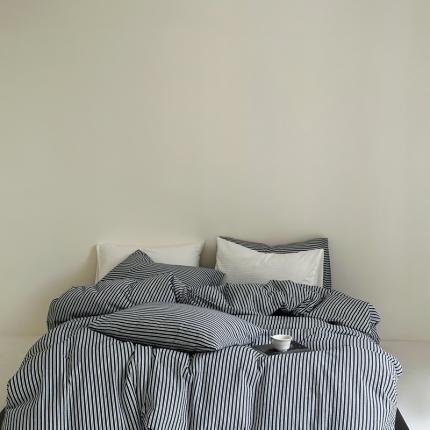 91家纺网 家纺一手货源 找家纺 （总）云上 2023新款2.0系列纯棉40支无印同款泡泡纱四件套