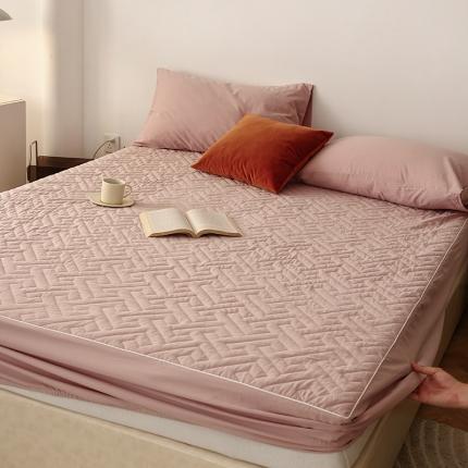 91家纺网 家纺一手货源 找家纺 （总）万盛家纺 2023新款全棉40支水洗棉防水夹棉床笠