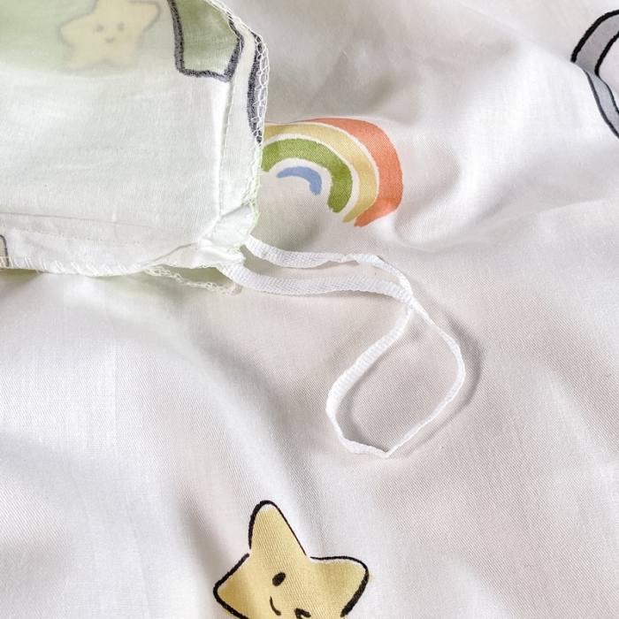 91家纺网 家纺一手货源 找家纺 吉象 2025新款全棉印花学生宿舍三件套 工程车