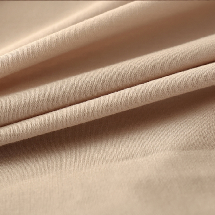 91家纺网 家纺一手货源 找家纺 万盛 2023新款全棉40支水洗棉单层床笠 淡咖