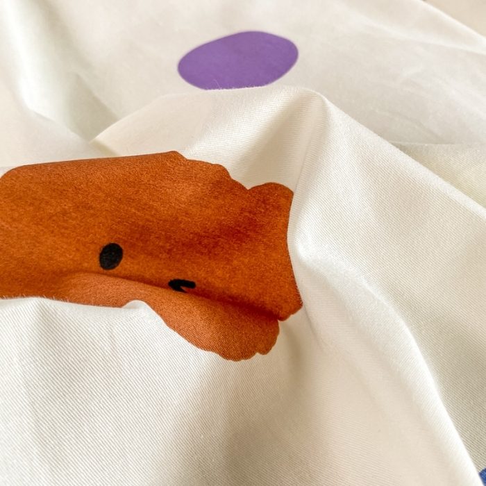 91家纺网 家纺一手货源 找家纺 （总）吉象 2025新款全棉印花学生宿舍三件套