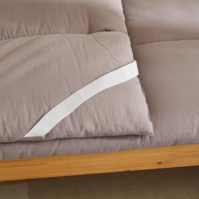 91家纺网 家纺一手货源 找家纺 暖阳 2025新款A类新疆棉花学生宿舍床垫 纯享灰