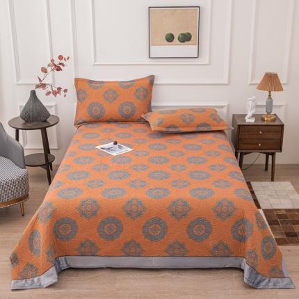 91家纺网 家纺一手货源 找家纺 （总）手艺人 2025新款双层纱绗缝床盖榻榻米炕盖炕垫