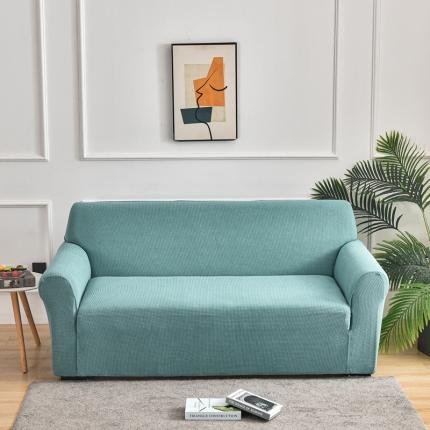 91家纺网 家纺一手货源 找家纺 飞翔 2023新款防泼水玉米绒沙发套 浅蓝色