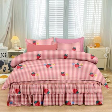 91家纺网 家纺一手货源 找家纺 （总）小雨家纺 2026新款芦荟棉四件套