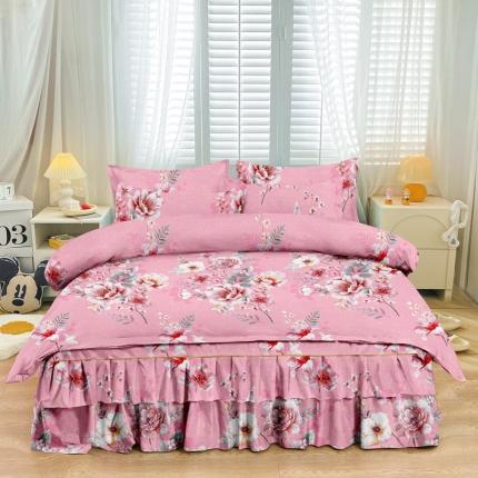 91家纺网 家纺一手货源 找家纺 （总）小雨家纺 2026新款芦荟棉四件套