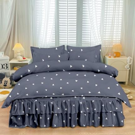 小雨家纺 2026新款芦荟棉四件套 爱巢