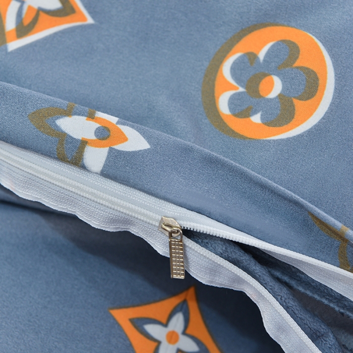 91家纺网 家纺一手货源 找家纺 小雨家纺 2026新款芦荟棉四件套 奥利维