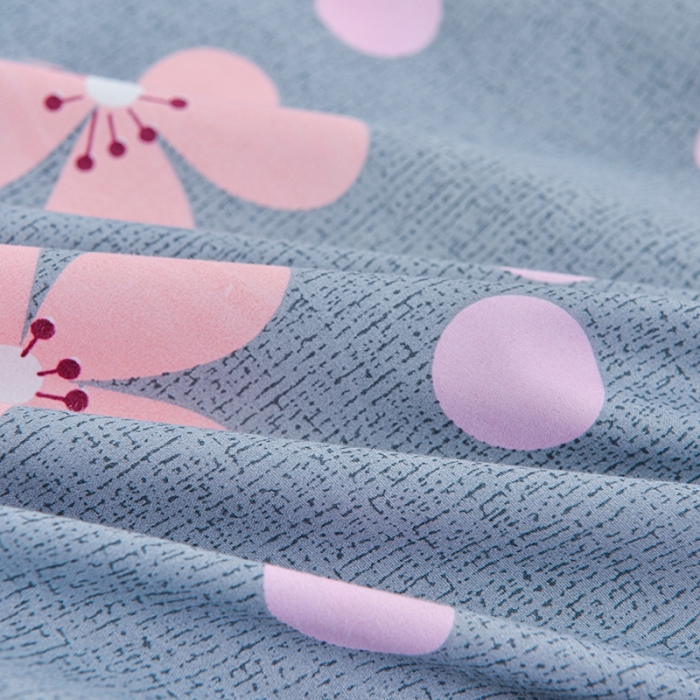 91家纺网 家纺一手货源 找家纺 小雨家纺 2026新款芦荟棉四件套 春天花园