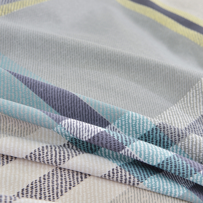 91家纺网 家纺一手货源 找家纺 小雨家纺 2026新款芦荟棉四件套 灰格格