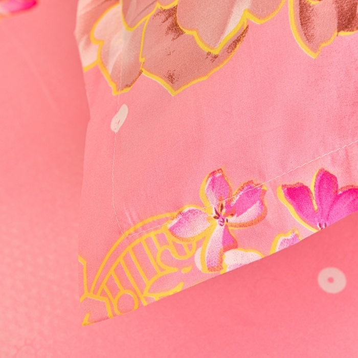 91家纺网 家纺一手货源 找家纺 小雨家纺 2026新款芦荟棉四件套 妩媚花王