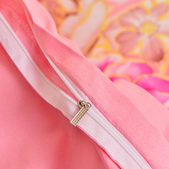 91家纺网 家纺一手货源 找家纺 小雨家纺 2026新款芦荟棉四件套 妩媚花王