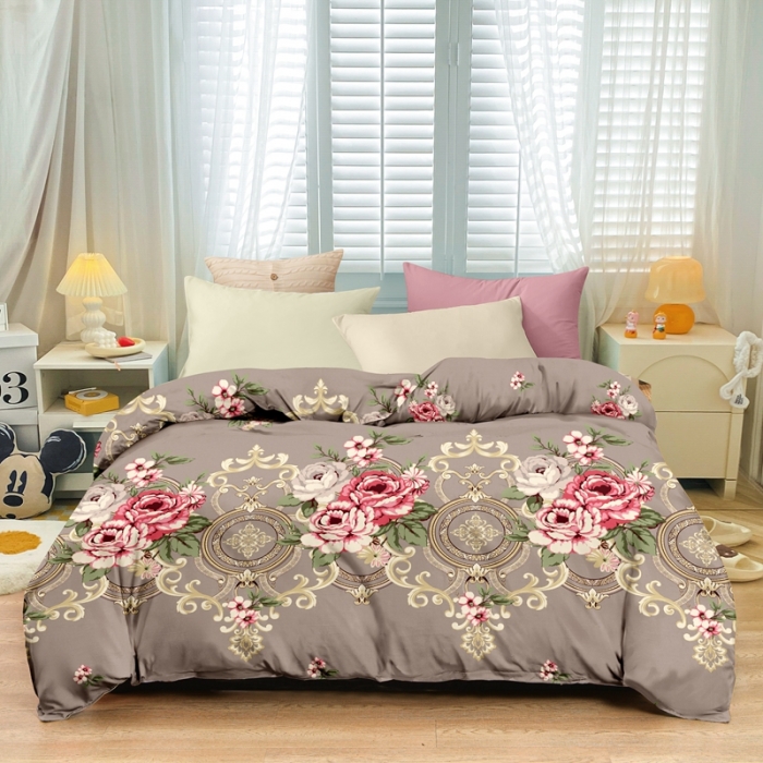 91家纺网 家纺一手货源 找家纺 小雨家纺 2026新款芦荟棉单件被套 舞动青春