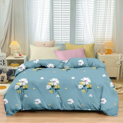 小雨家纺 2026新款芦荟棉单件被套 小雏菊