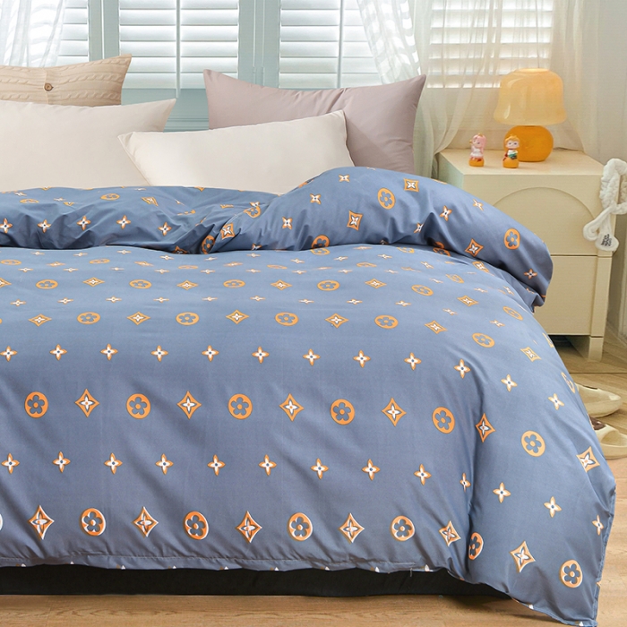 91家纺网 家纺一手货源 找家纺 小雨家纺 2026新款芦荟棉单件被套 奥利维