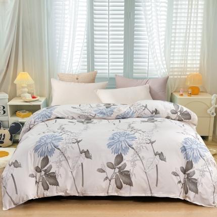 小雨家纺 2026新款芦荟棉单件被套 似水流年