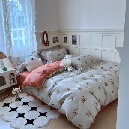 91家纺网 家纺一手货源 找家纺 （总）米粒家纺 2023新款全棉印花四件套系列