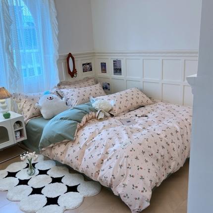 91家纺网 家纺一手货源 找家纺 （总）米粒家纺 2023新款全棉印花四件套系列