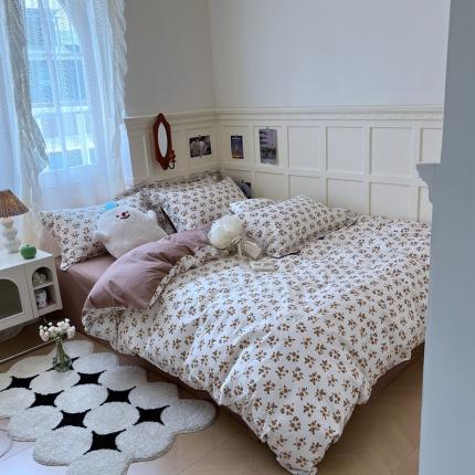 91家纺网 家纺一手货源 找家纺 （总）米粒家纺 2023新款全棉印花四件套系列