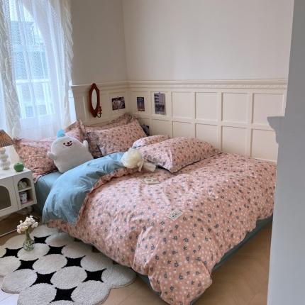 91家纺网 家纺一手货源 找家纺 （总）米粒家纺 2023新款全棉印花四件套系列