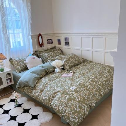 91家纺网 家纺一手货源 找家纺 （总）米粒家纺 2023新款全棉印花四件套系列