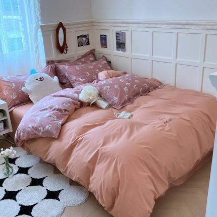 91家纺网 家纺一手货源 找家纺 （总）米粒家纺 2023新款全棉印花四件套系列