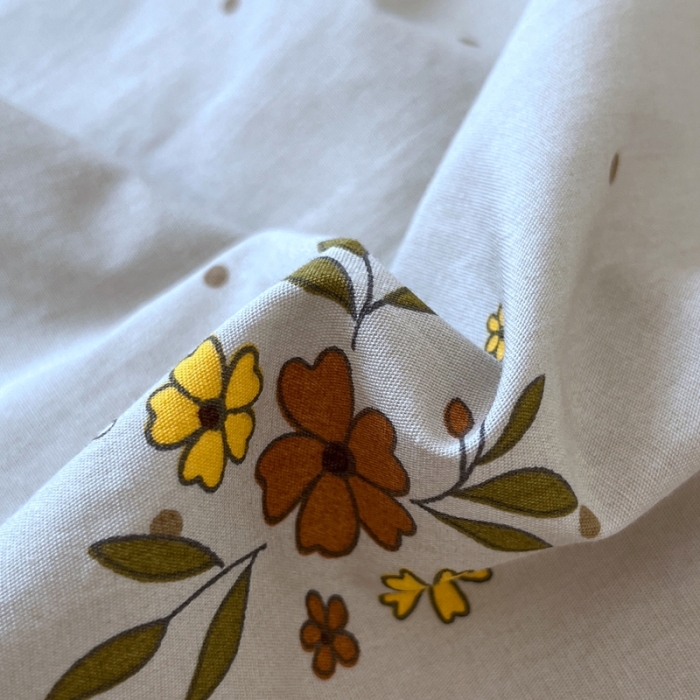 91家纺网 家纺一手货源 找家纺 米粒家纺 2023新款全棉印花四件套系列 花间落-灰