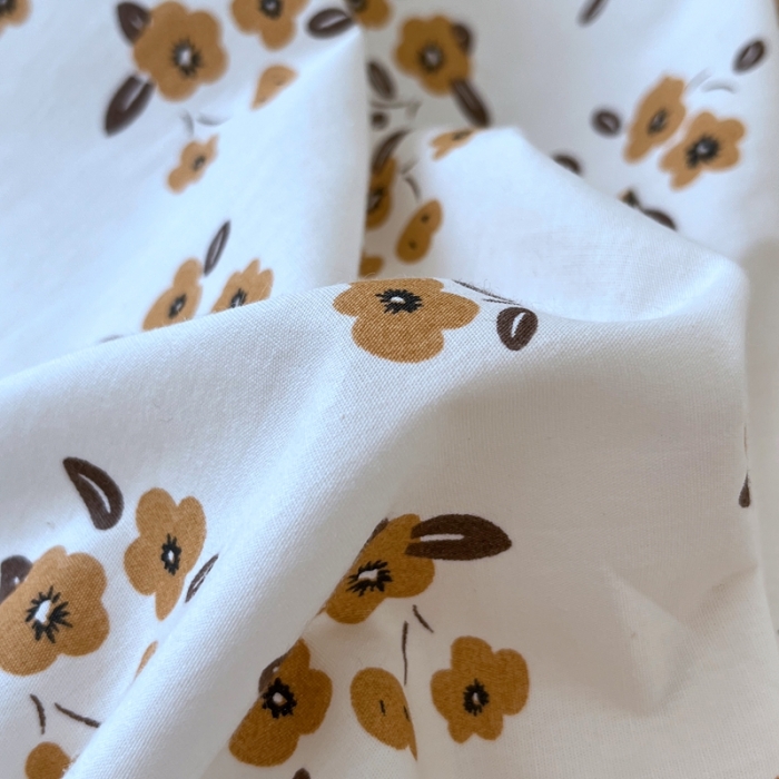 91家纺网 家纺一手货源 找家纺 米粒家纺 2023新款全棉印花四件套系列 秋蝶-桔