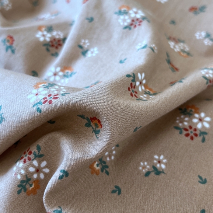 91家纺网 家纺一手货源 找家纺 米粒家纺 2023新款全棉印花四件套系列 香露-棕