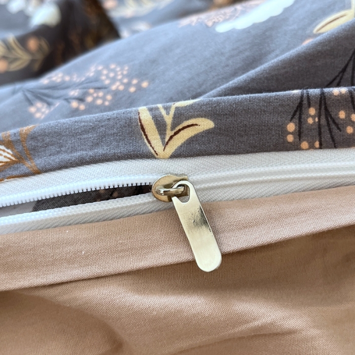 91家纺网 家纺一手货源 找家纺 米粒家纺 2023新款全棉印花四件套系列 向晚